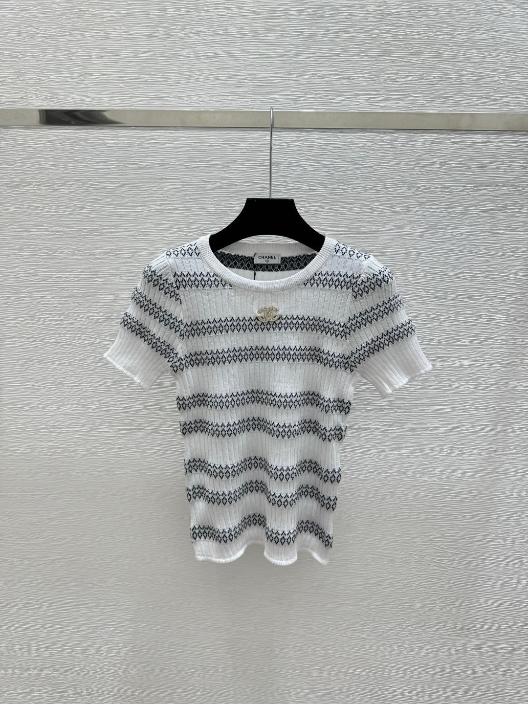 CC 2026 Striped Short-Sleeve Shirt Tencel 516741