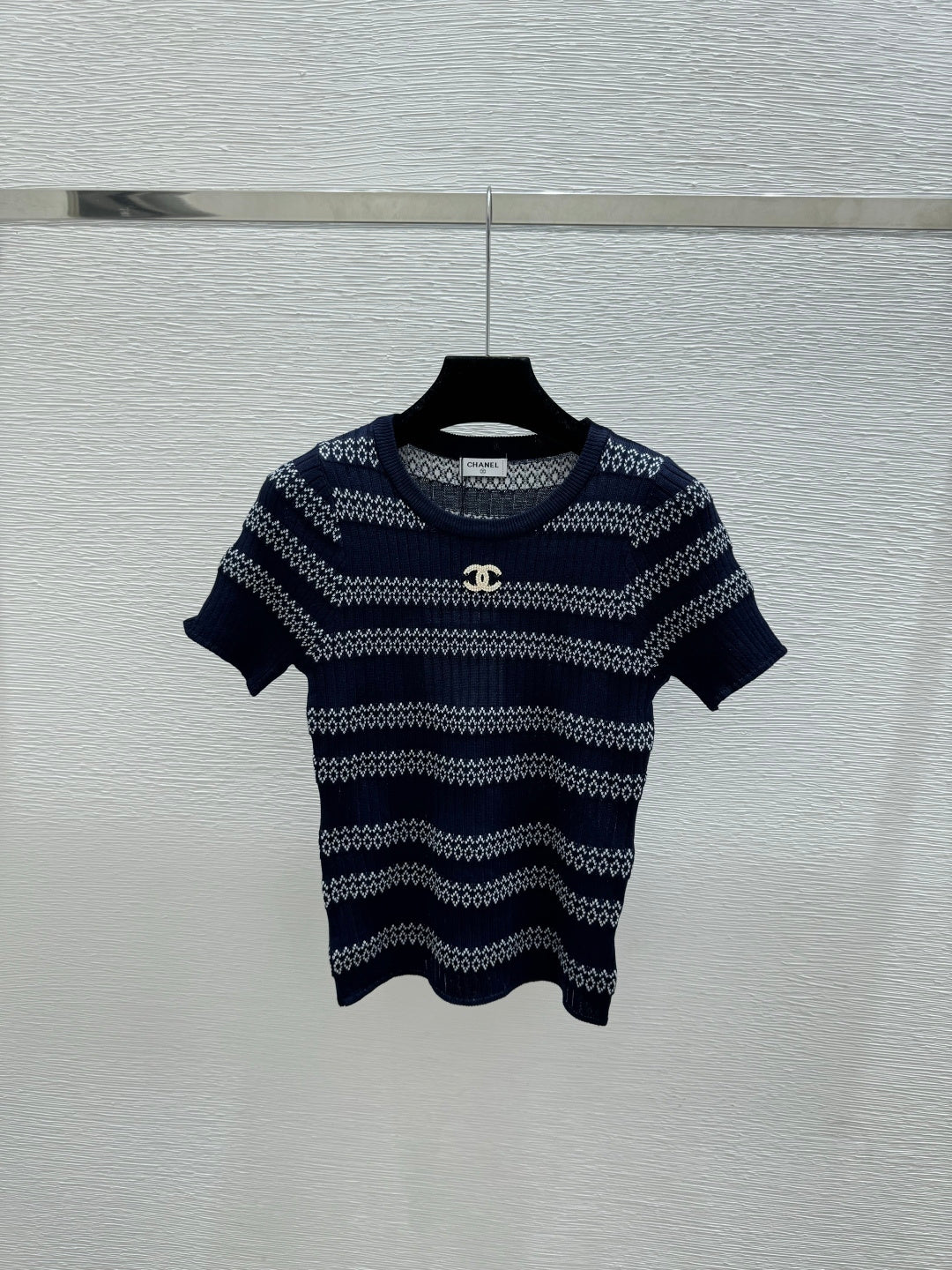 CC 2026 Striped Short-Sleeve Shirt Tencel 516741