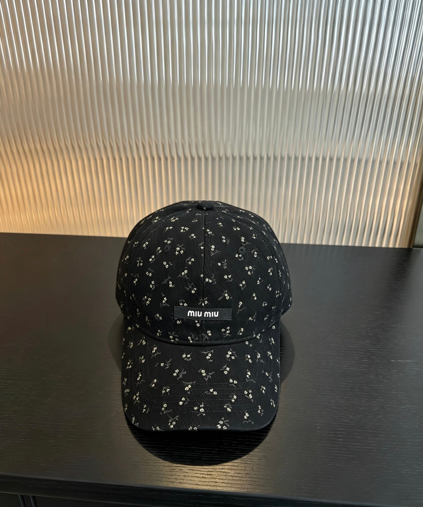 Miu Baseball Cap Cotton 212663