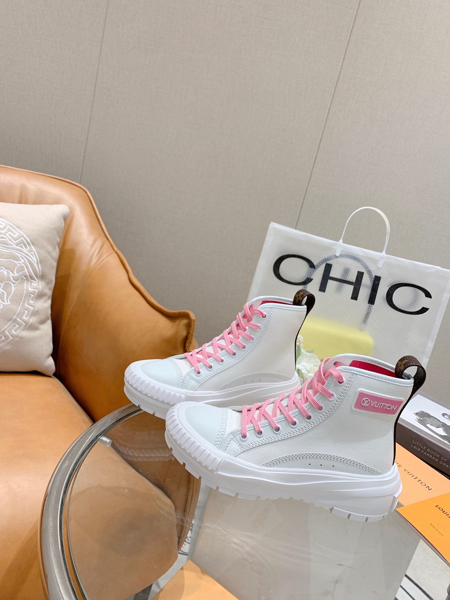 LV Squad High-Top Sneakers Canvas 159276