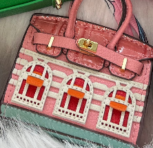 HM Charm bag House Doll in Leather