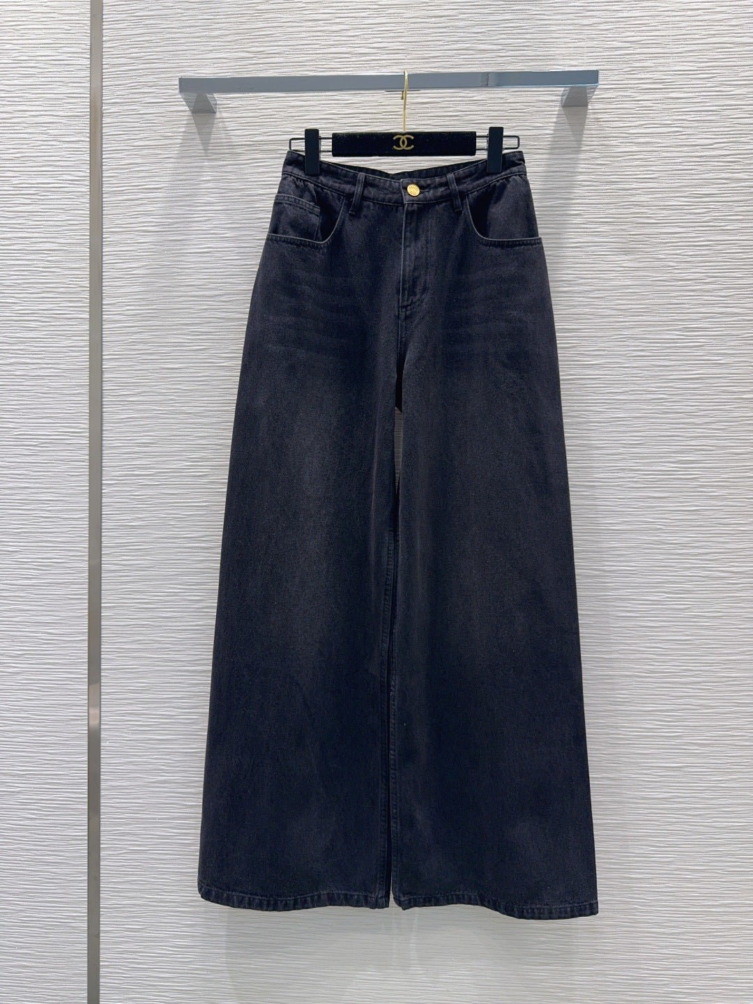 CC 26S Wide-Leg Denim Jeans Cotton 436534