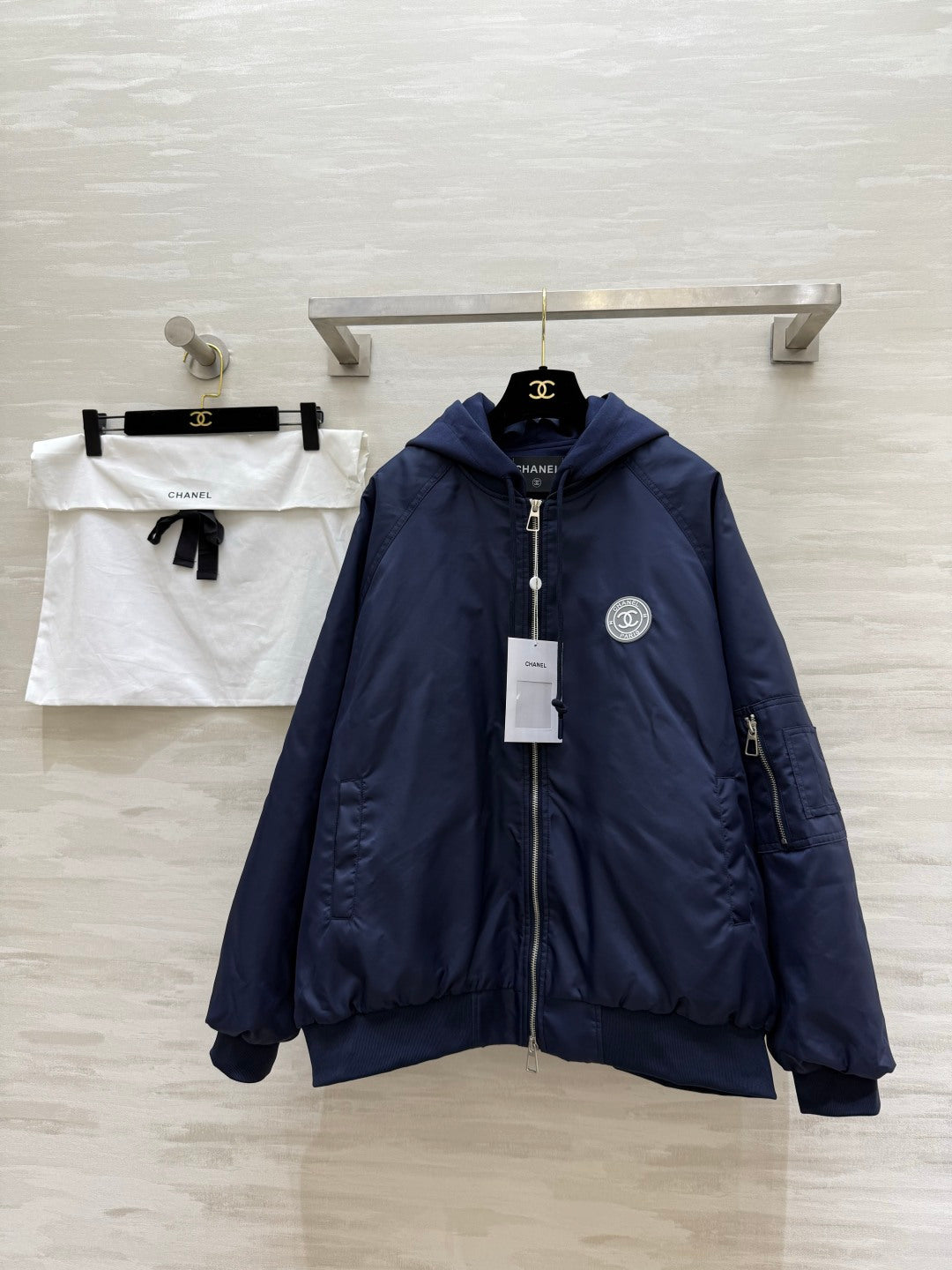 CC 26S Vintage Two-in-One Padded Baseball Jacket 435308