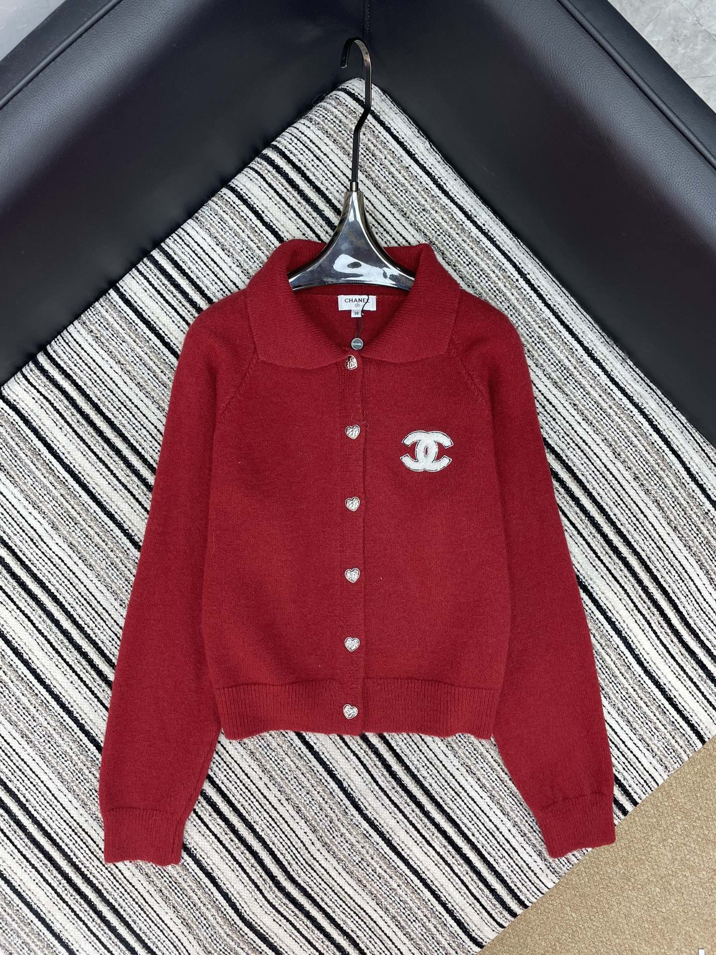 Chanel 2025 Knitted Cardigan Wool Cashmere 730266
