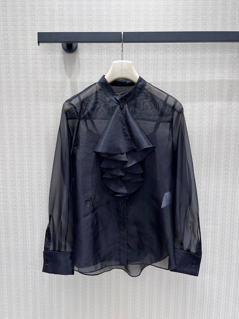 CD 2026 Ruffle Shirt Tulle 571406