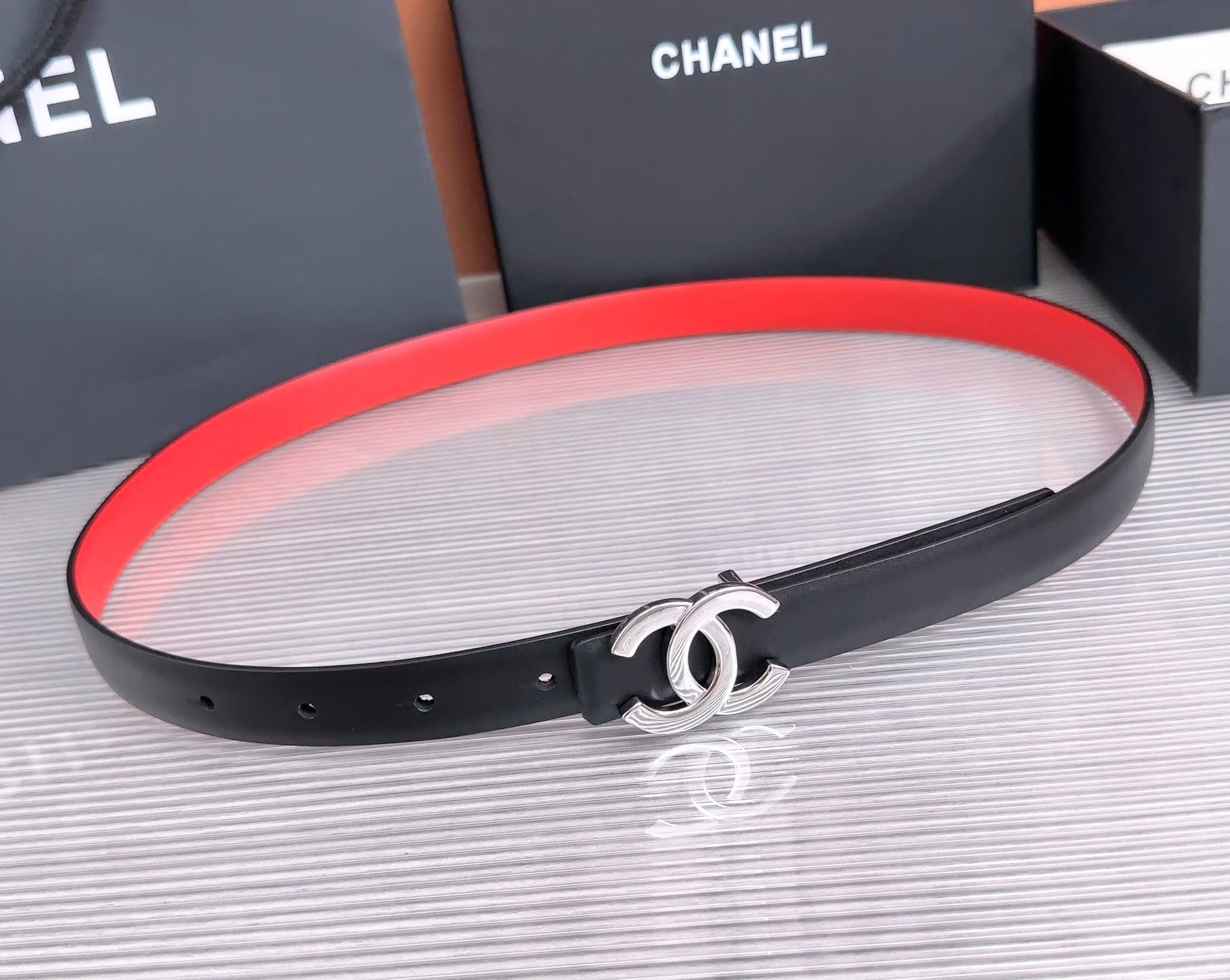 CC 26W Belt 2cm Double-Sided Cowhide 218265