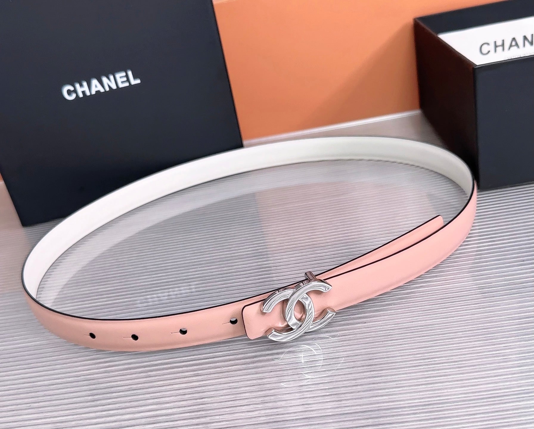 CC 26W Belt 2cm Double-Sided Cowhide 218275