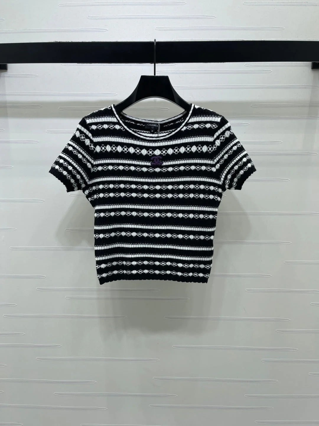 CC 2026 Crochet Knit Short Sleeve Cotton Polyamide 380684