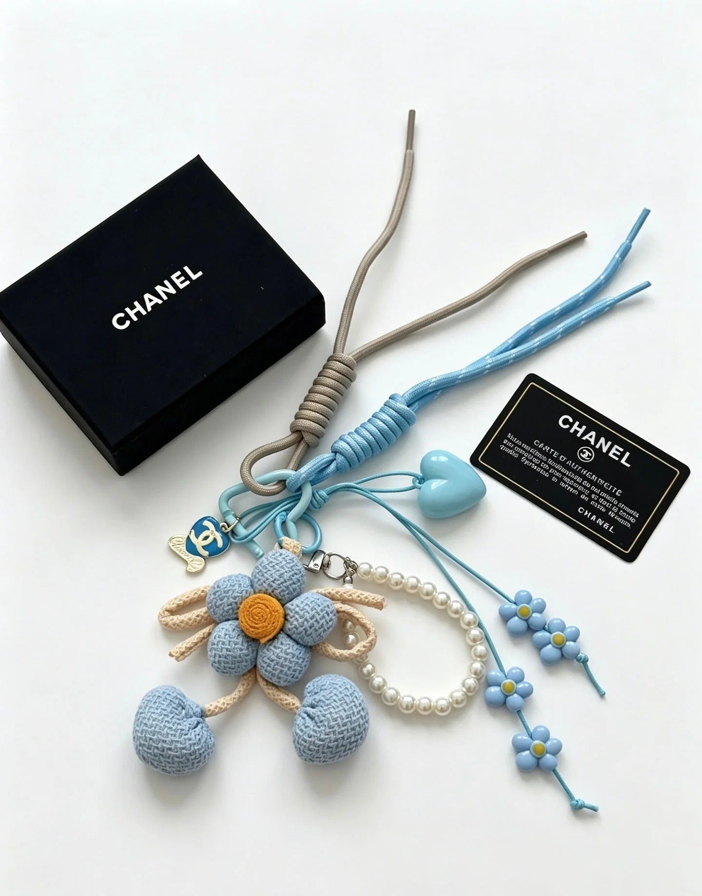 CC Knitted Flower Charm