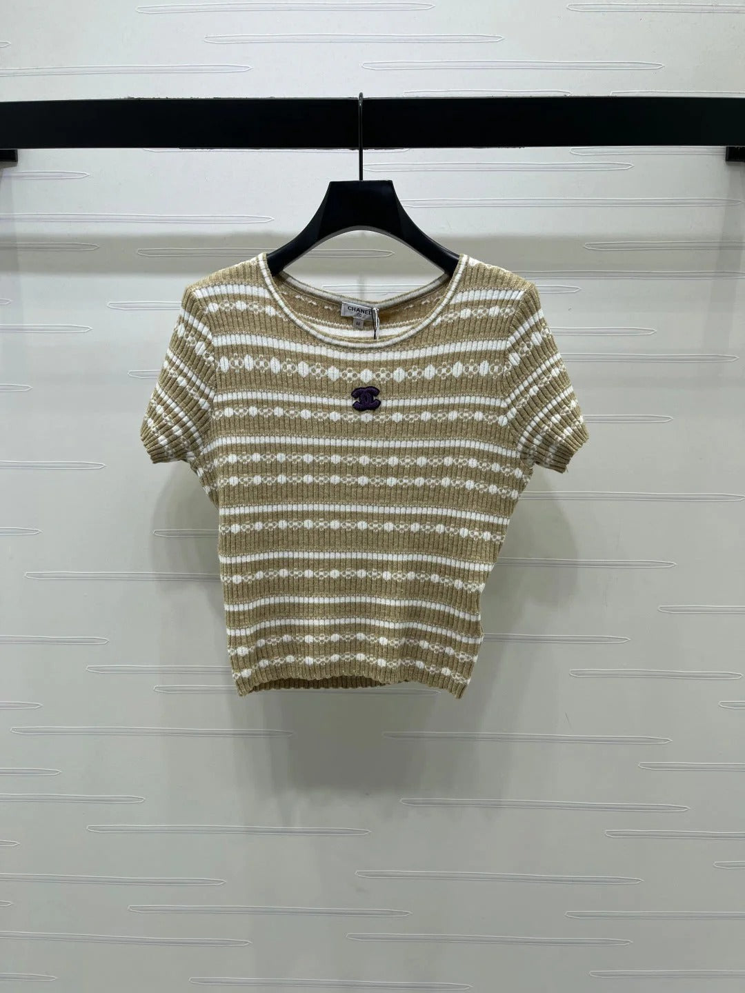 CC 2026 Crochet Knit Short Sleeve Cotton Polyamide 380684