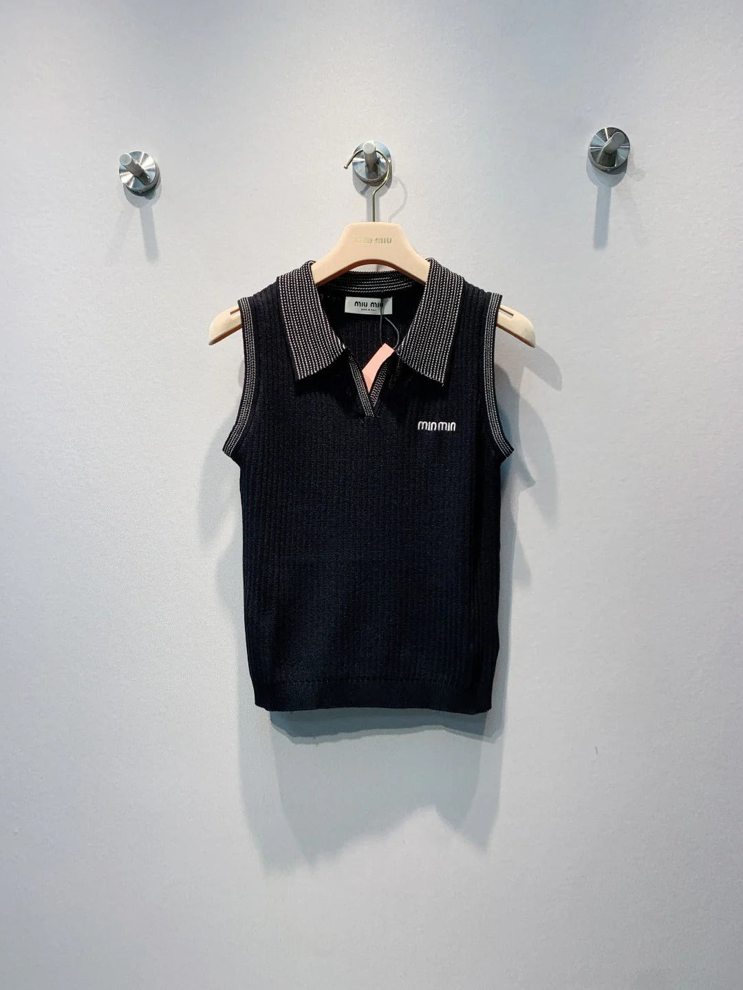 Miu 2026 Knit Vest Wool 400348