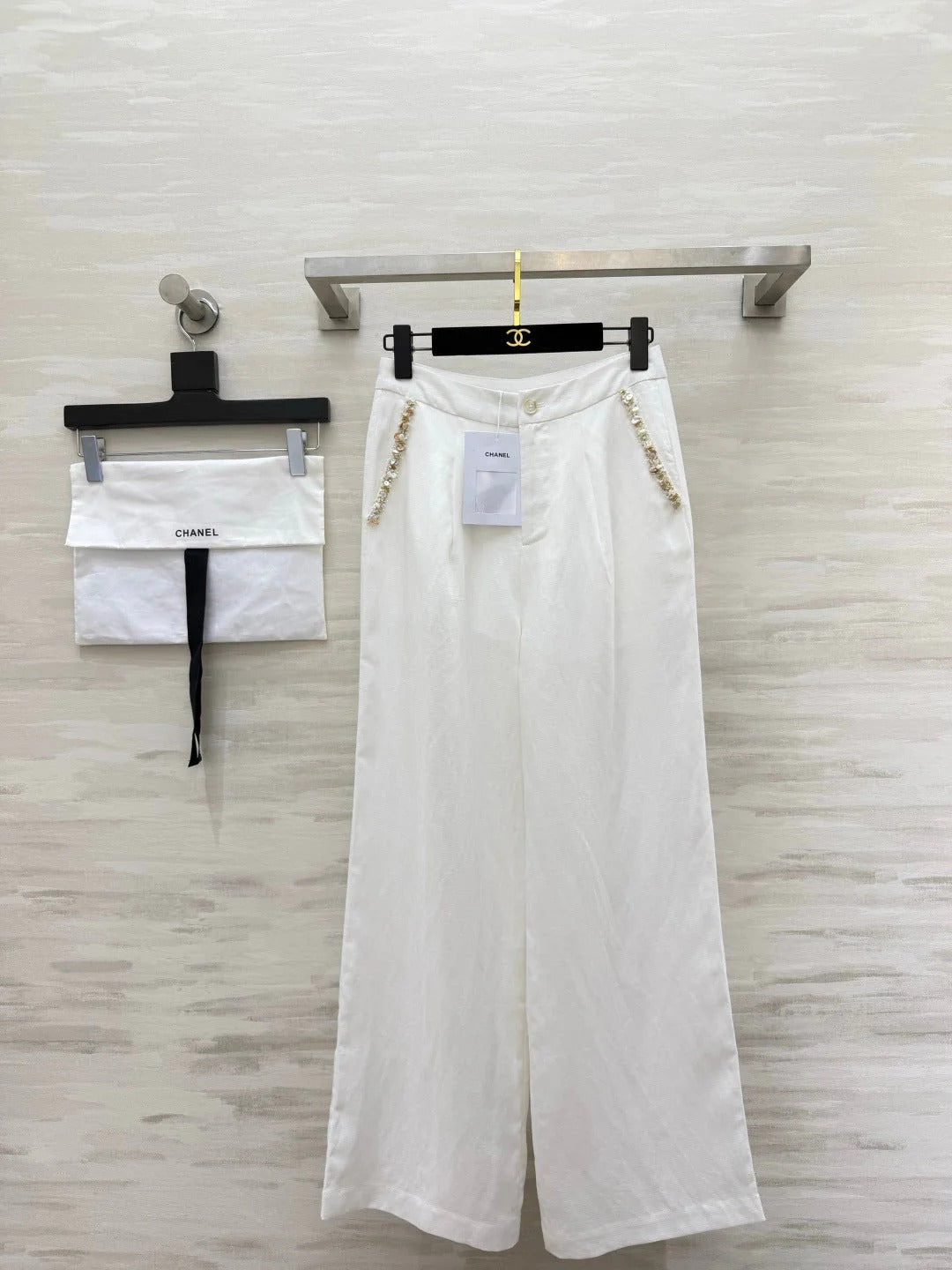 CC 2026 Wide-Leg Pants Cotton- Linen 398799