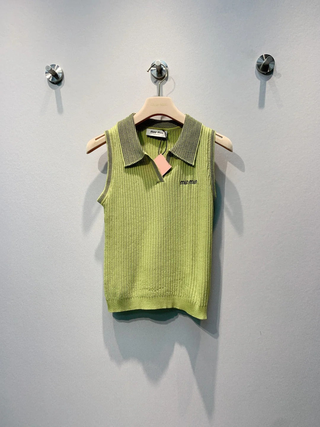 Miu 2026 Knit Vest Wool 400348