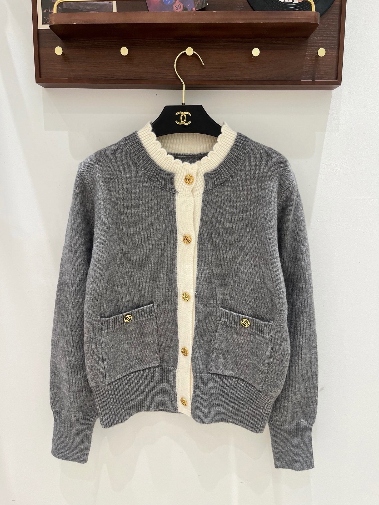 Chanel 2026 Knitted Cardigan Multicolor Wool 244052