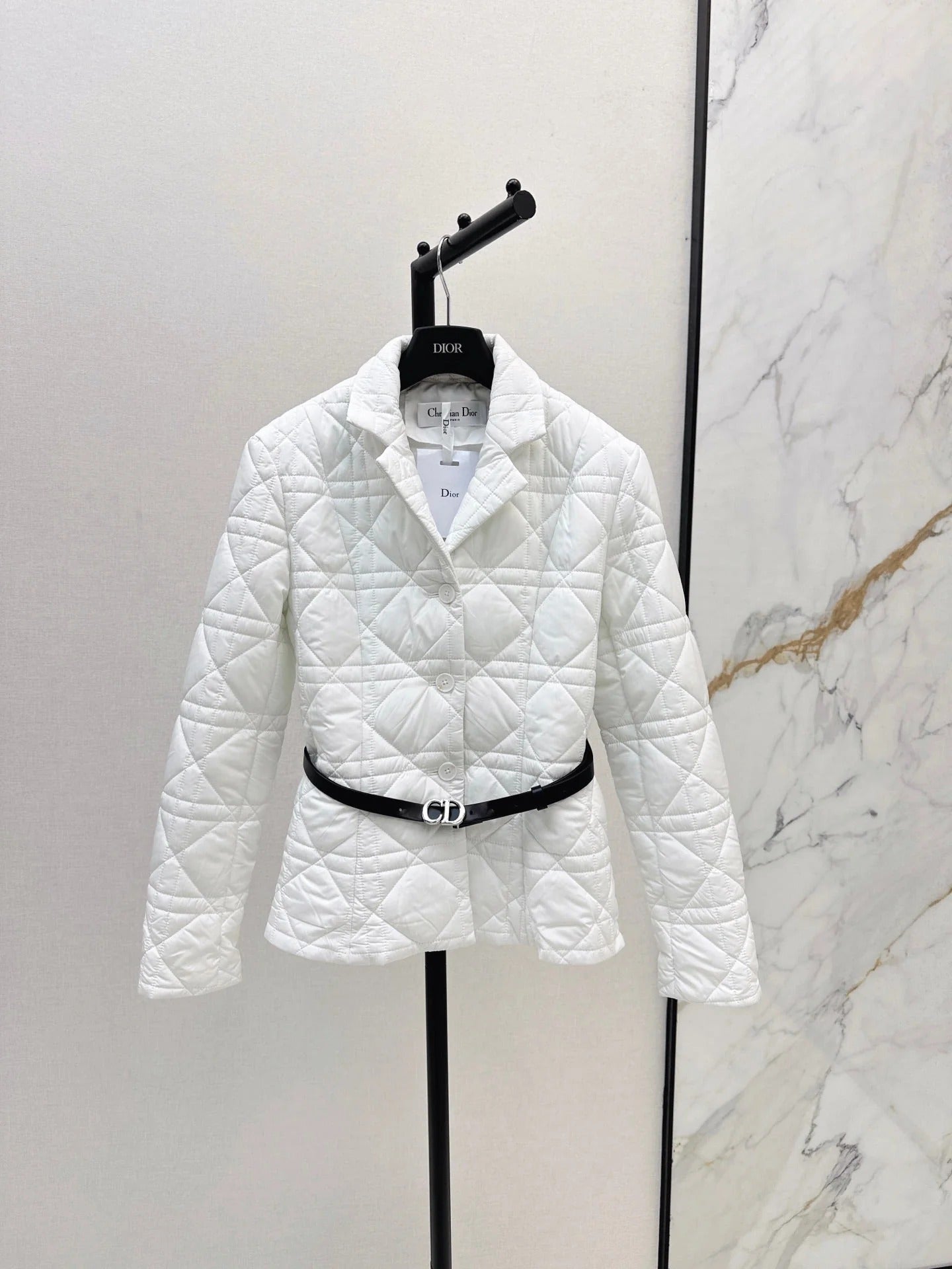 CD 2026 Cannage Quilted Jacket Down Nylon 773944