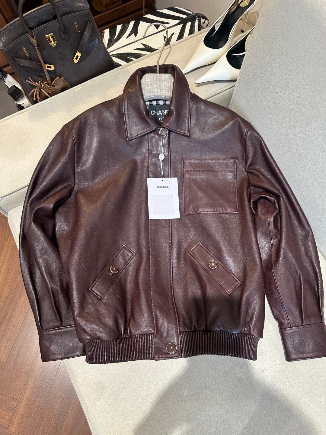 CC 26s Retro Leather Jacket 1286