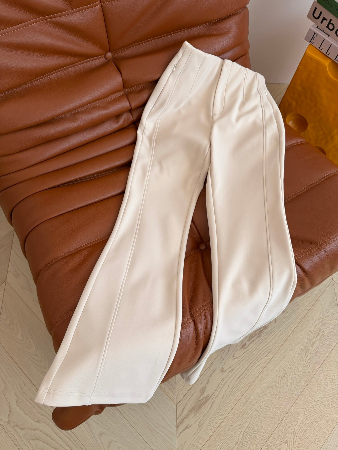 Prad 26s Flared Pants With A Triangular Logo 420883