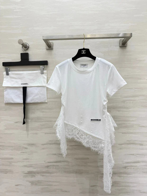 CC 2026 Lace Trim Shirt Cotton 398780