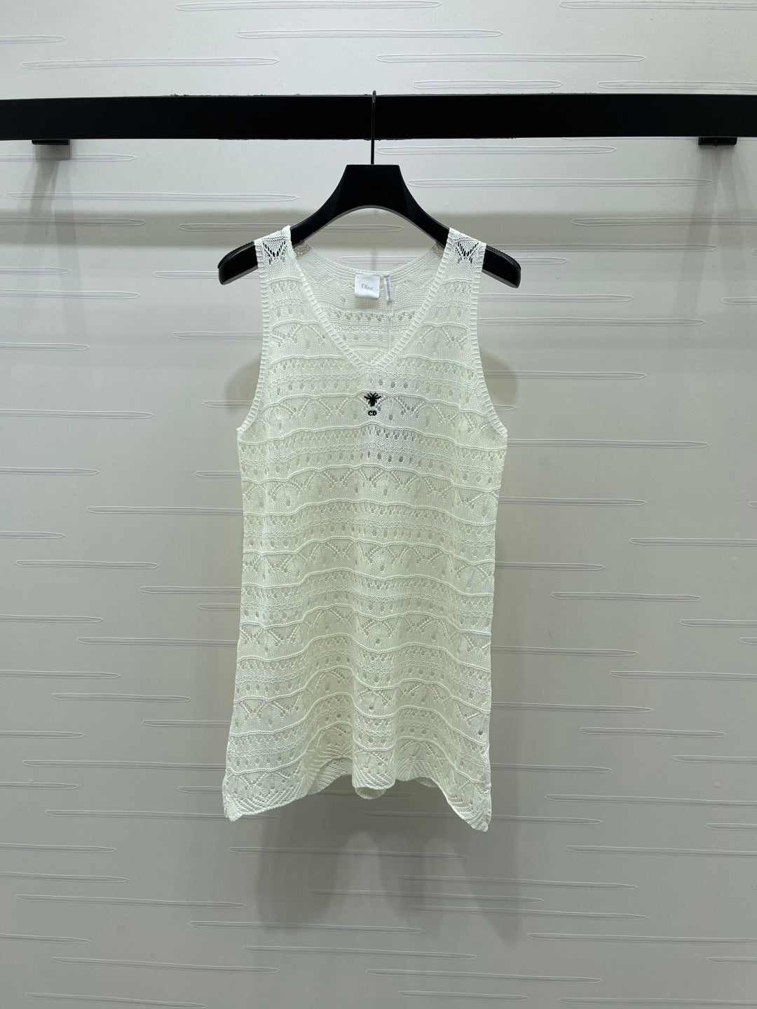 CD Knit Vest Dress Tencel 392669