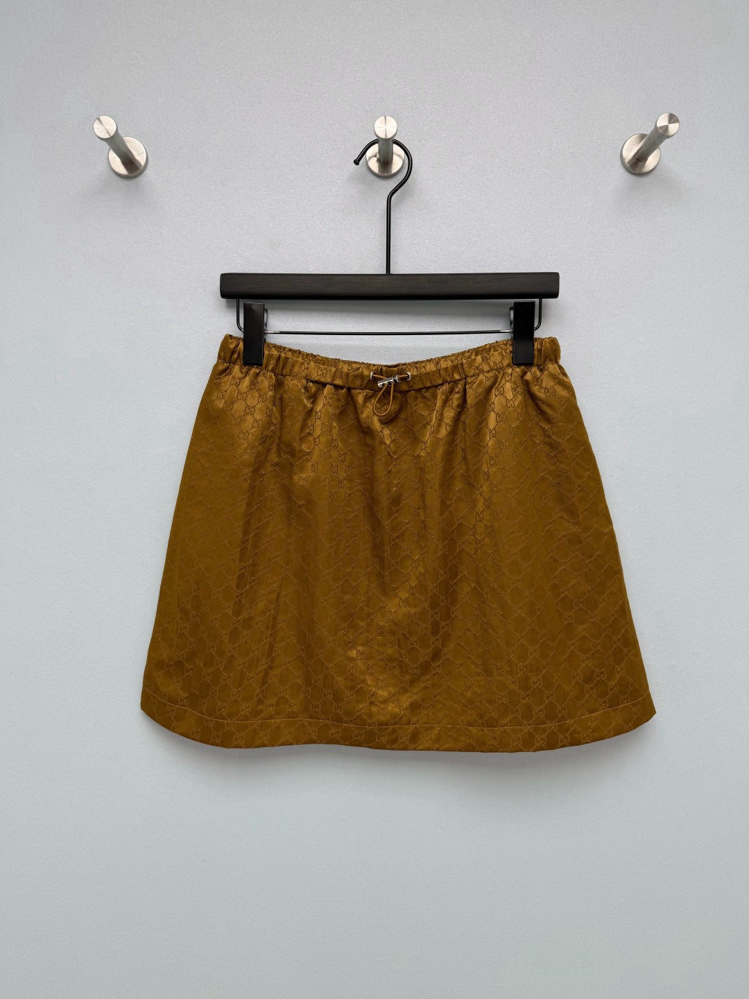 GG 26s Jacquard A-Line Mini Skirt Polyester 425207
