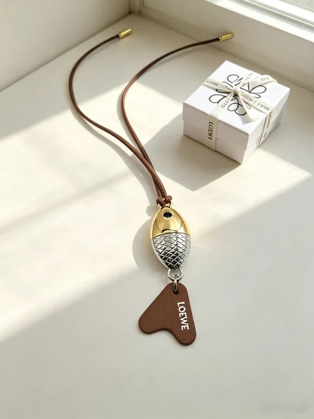 Loew Little Fish-shaped Charm