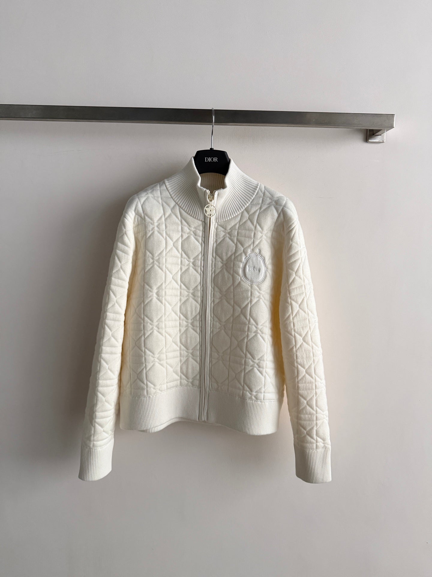 CD 26s Cardigan Cannage Knit Wool 447255