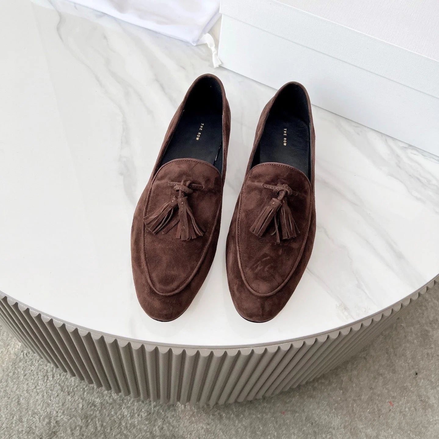 TR 26s Tassel Loafer Flat Pony Hair 146474