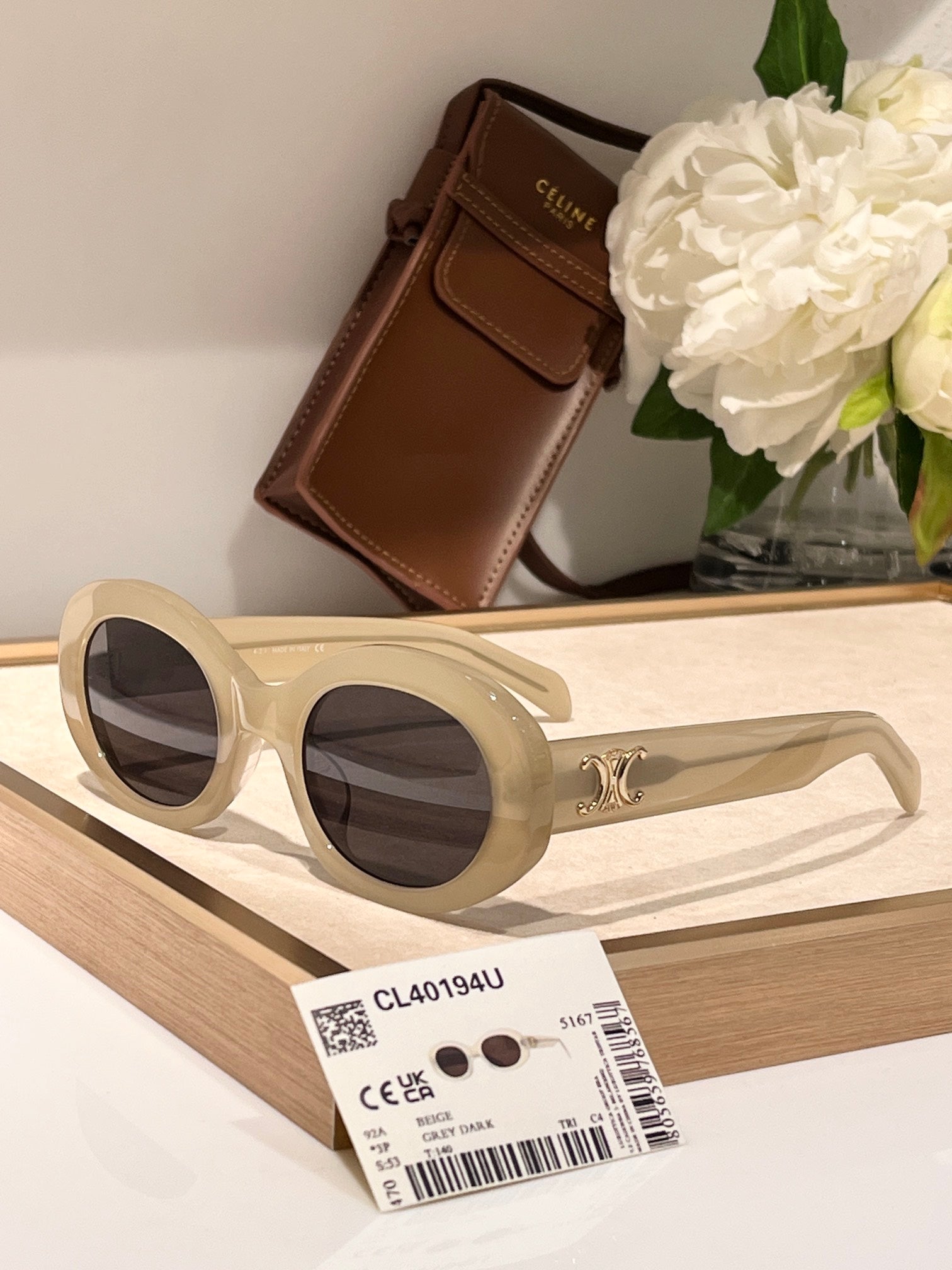 TRIOMPHE SUNGLASSES CL40194U IN ACETATE
