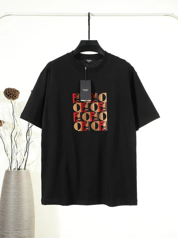 FF 2026 Men's 3D Embroidered T-shirt Cotton 797333