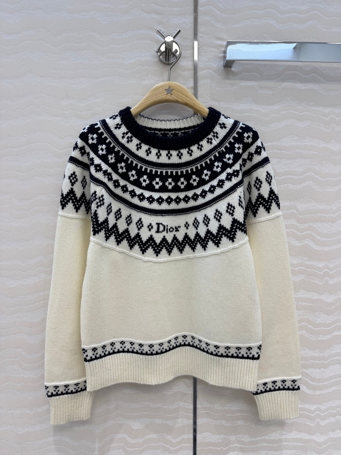 CD 2026 Sweater Wool Cashmere Knit 435697
