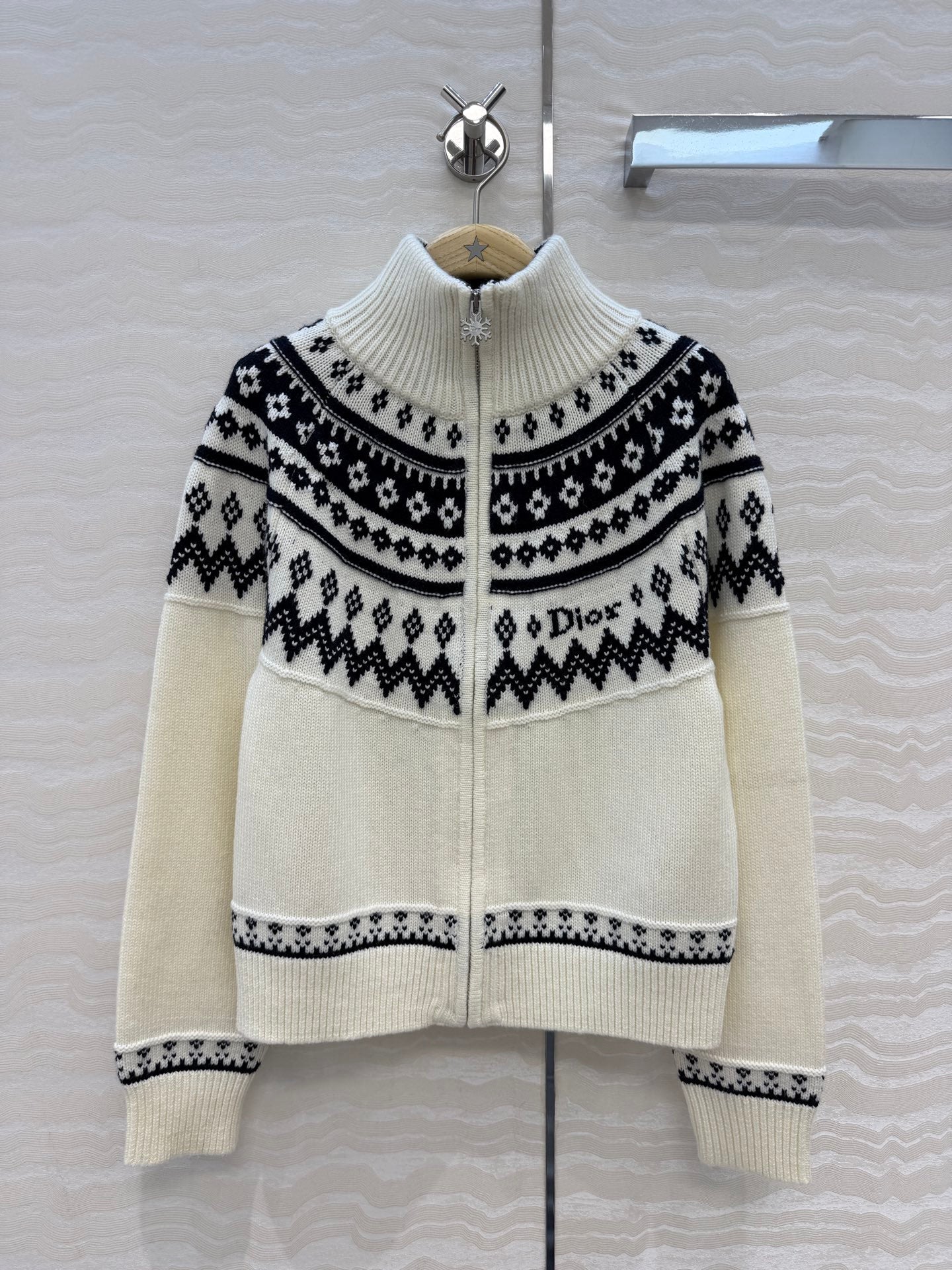 CD 2026 Cardigan Wool Cashmere Knit 435693