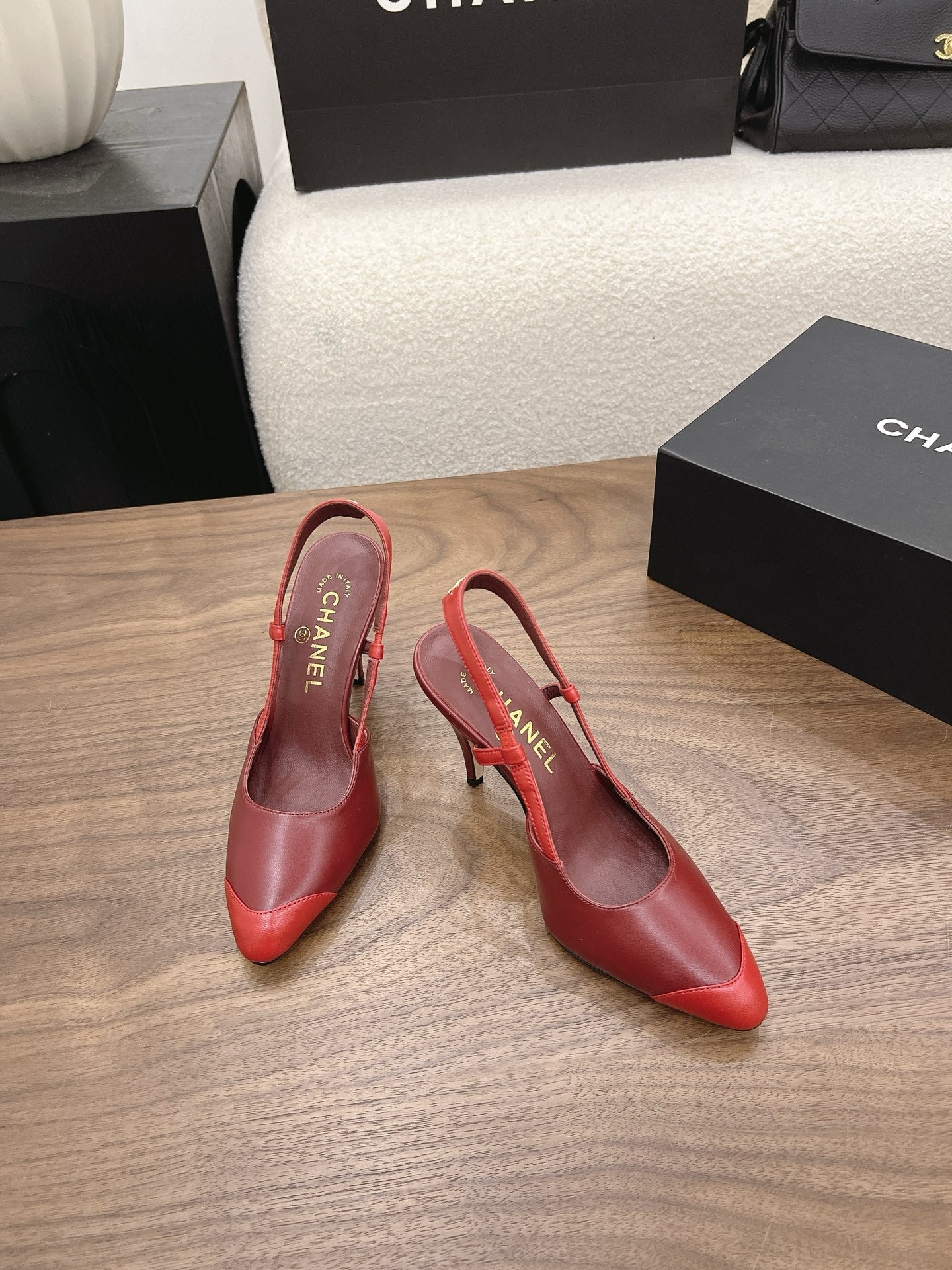 CC 2026 Slingback 90mm Suede Sheepskin 191448