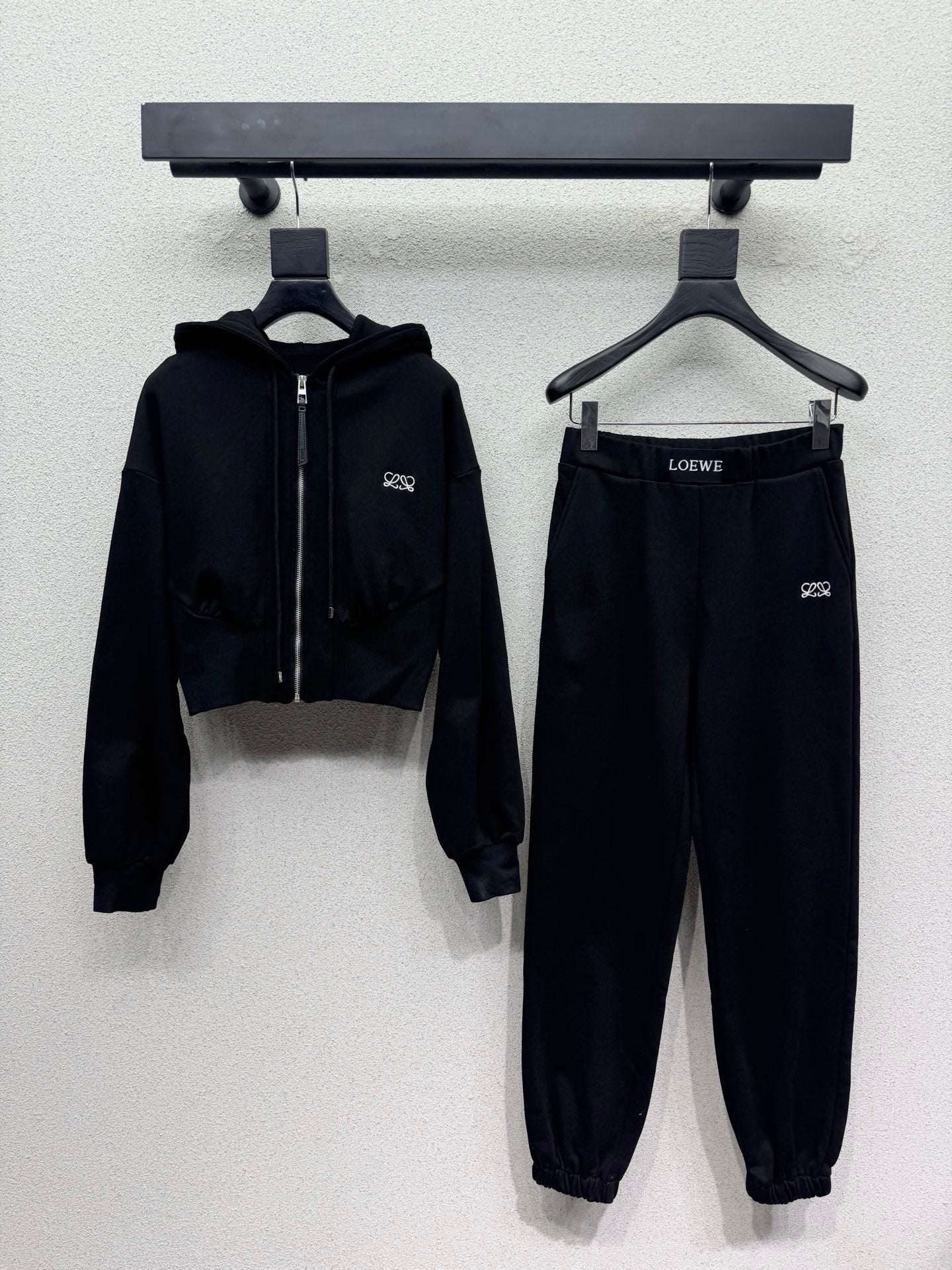 LW 26s Hoodie Sweatpants Set Cotton 439083