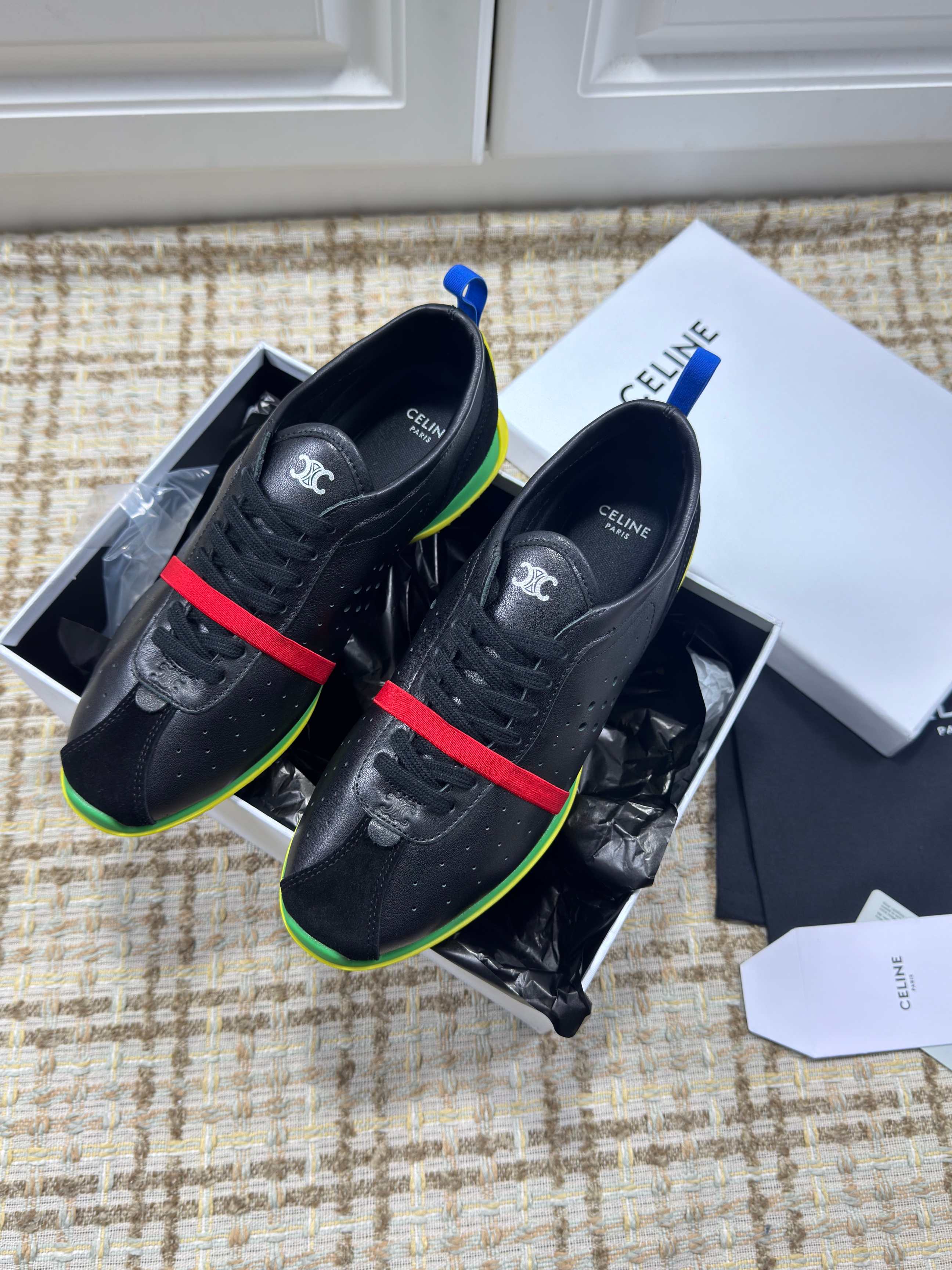 CE 26s Triomphe Low Top Sneakers Leather 144867