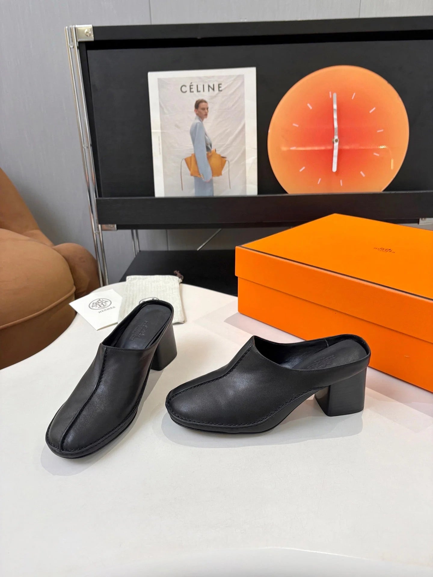 HM 26s Destin Mules 6.5cm Leather 146298