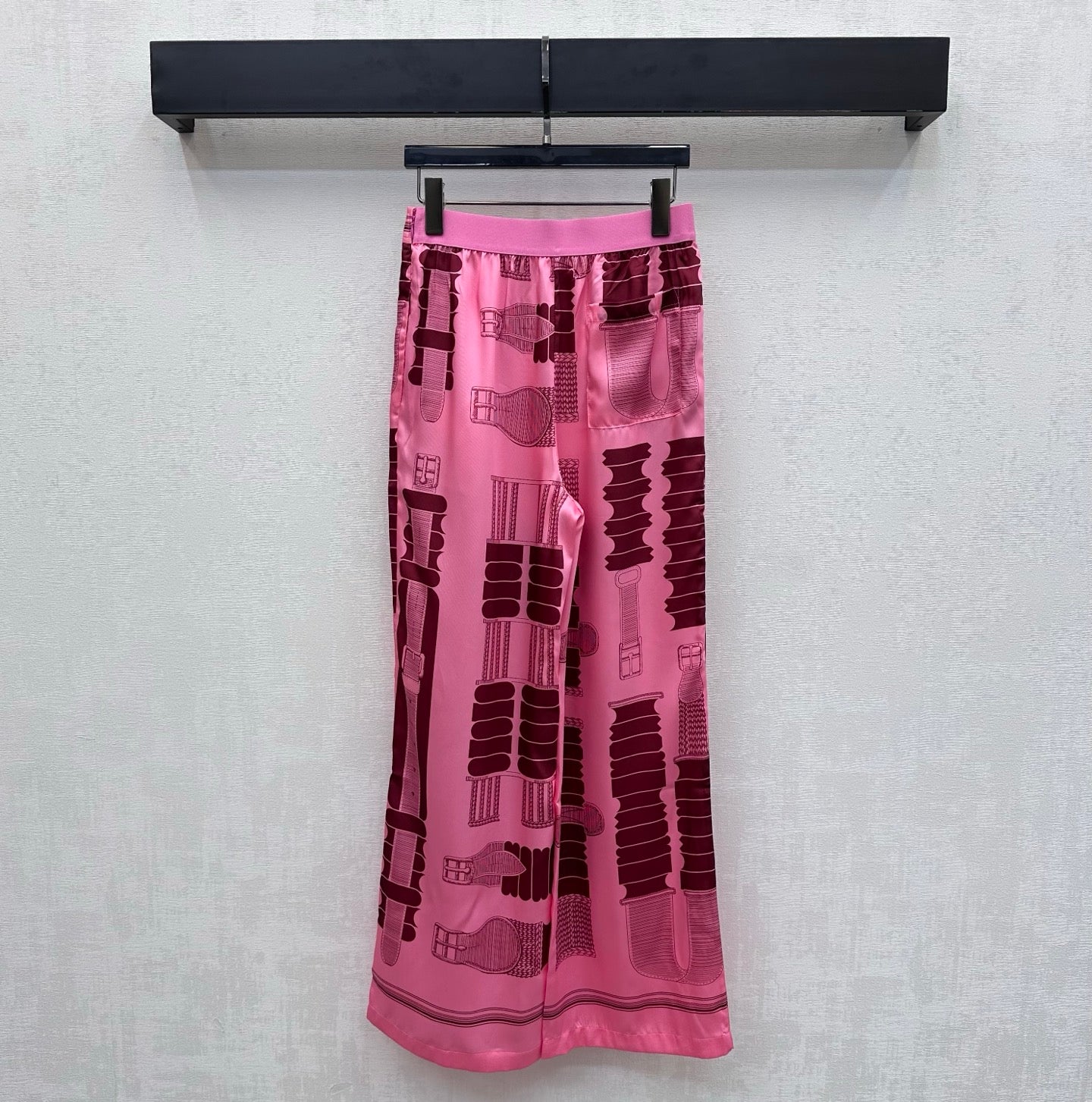 HM 26s Wide-Leg Pants Silk 708