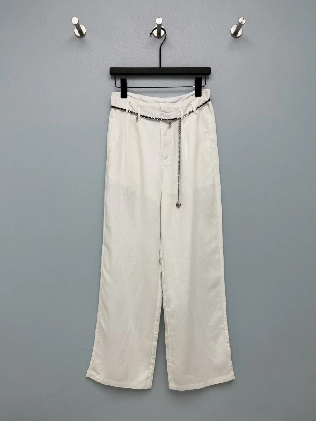 CC 2026 Blend Wide-Leg Trousers Linen 392376