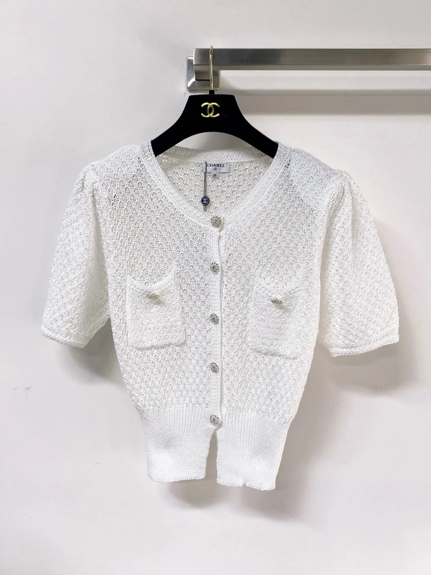 CC 2026 Knit Cardigan Tops Laine Wool 375026