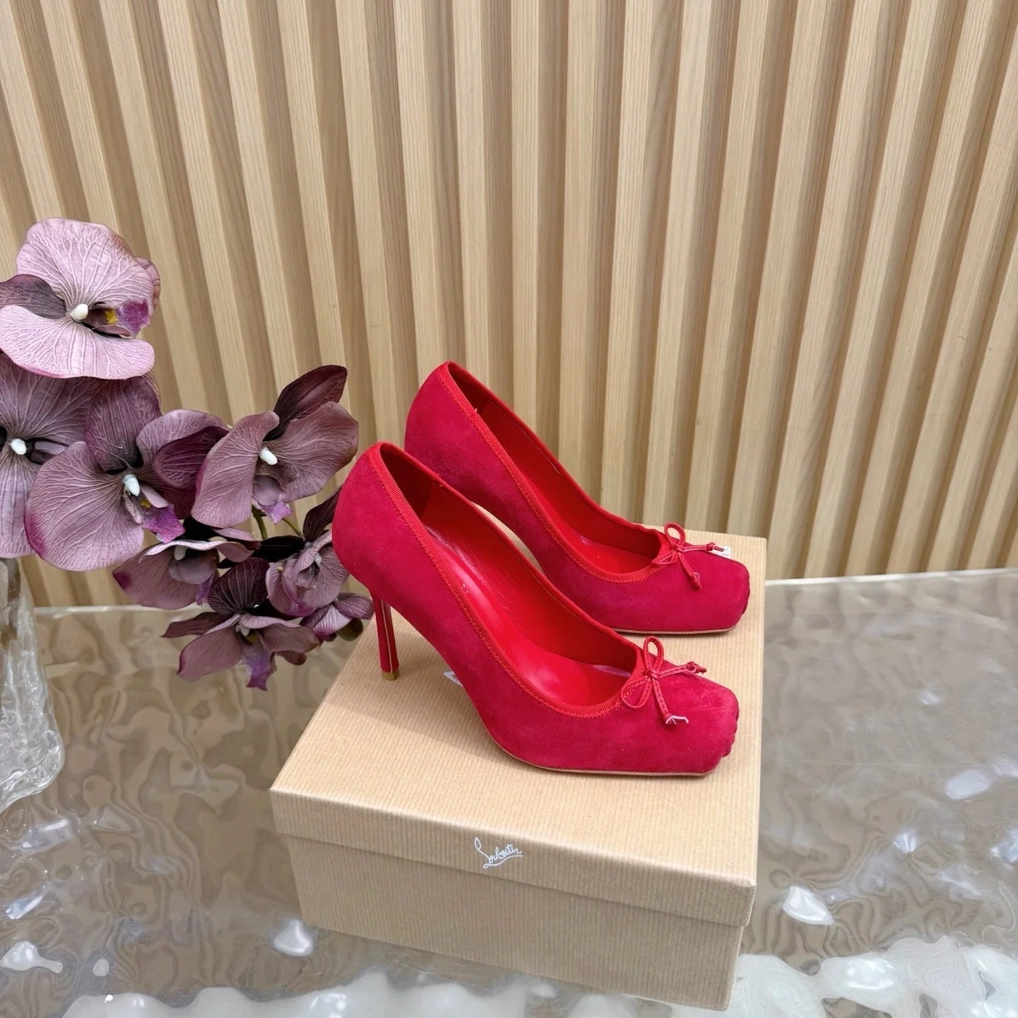 CL 2026 Cassia Nodo 100mm Pumps Crepe-Satin 776028