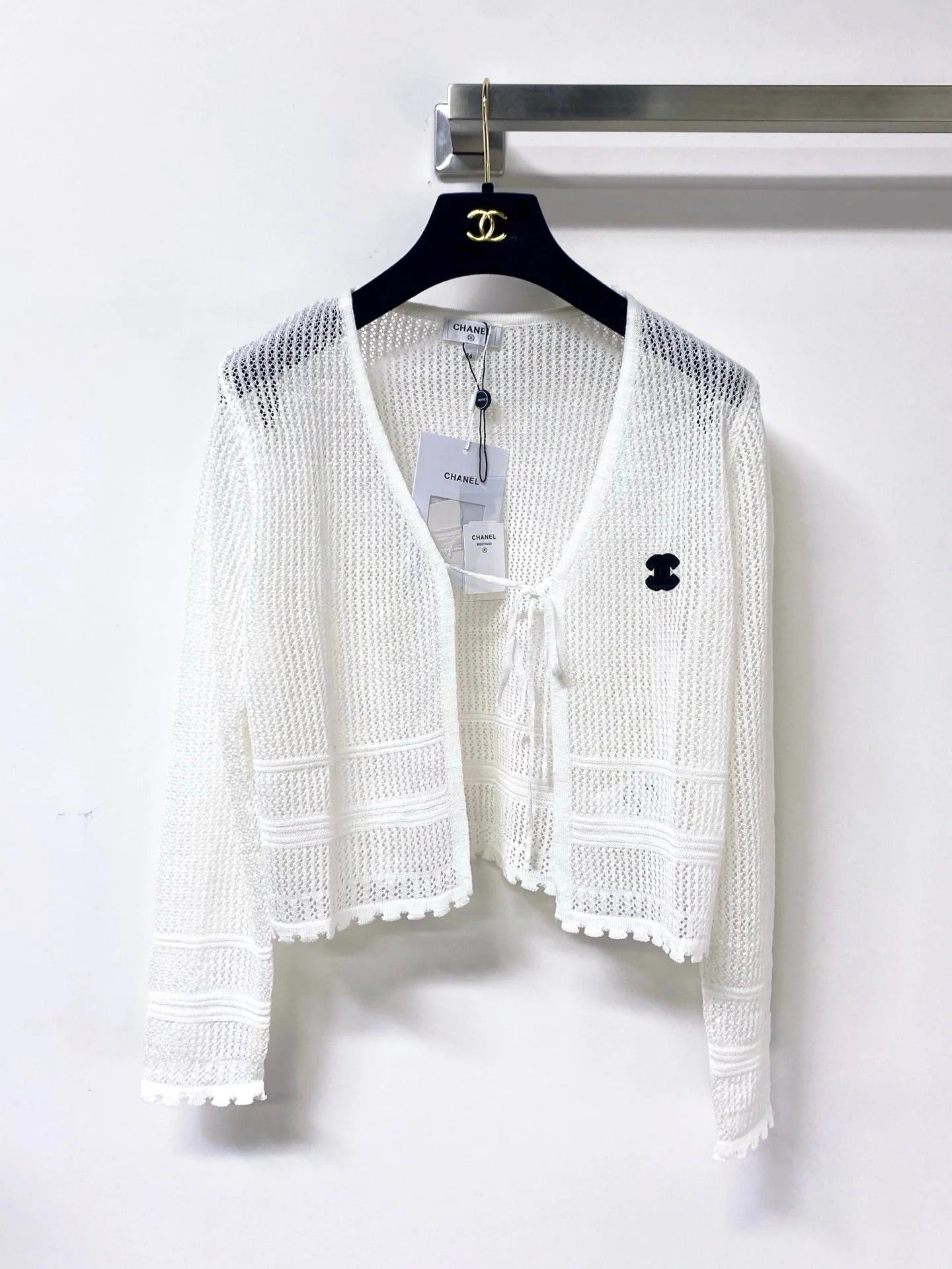 CC 2026 Short Knitted Cardigan Cotton 419392